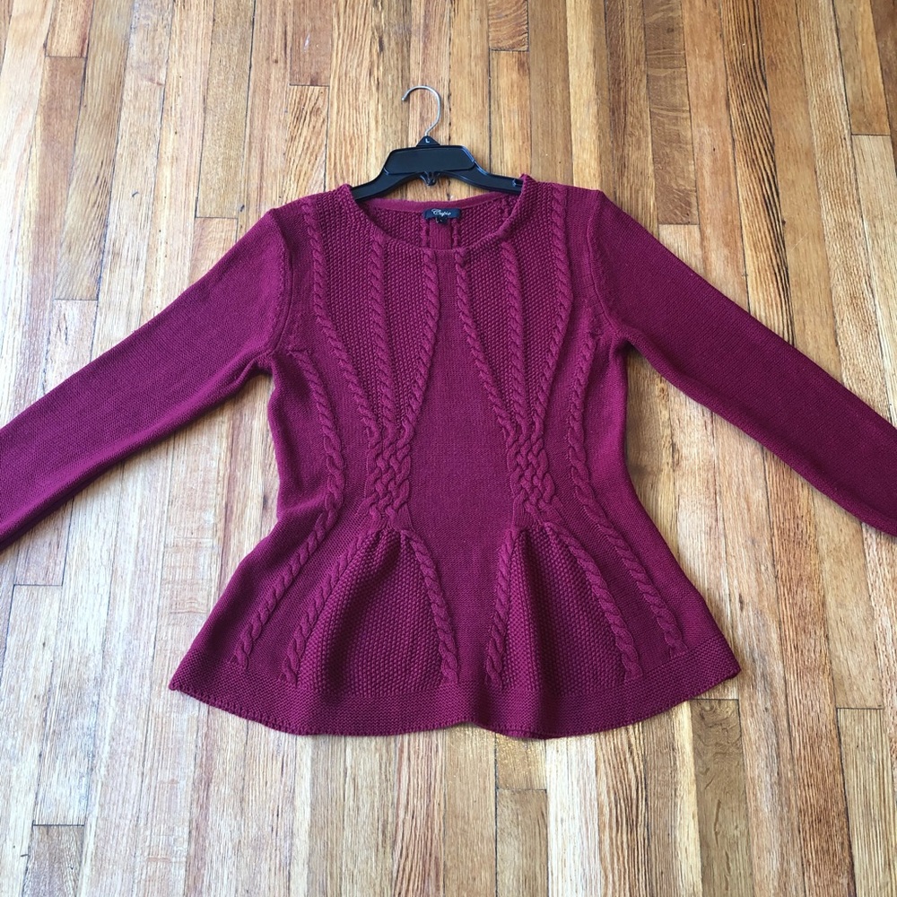 Scoop Neck Sweater